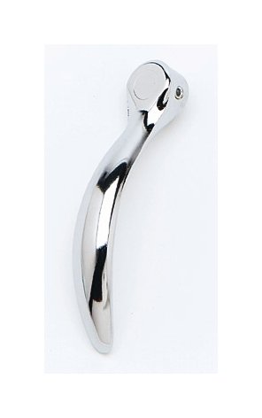 Chrome Interior Door Handle with Set Screw - Image 1