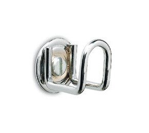 Chrome Wall Hook T-Shirt Bag Holder - Image 1