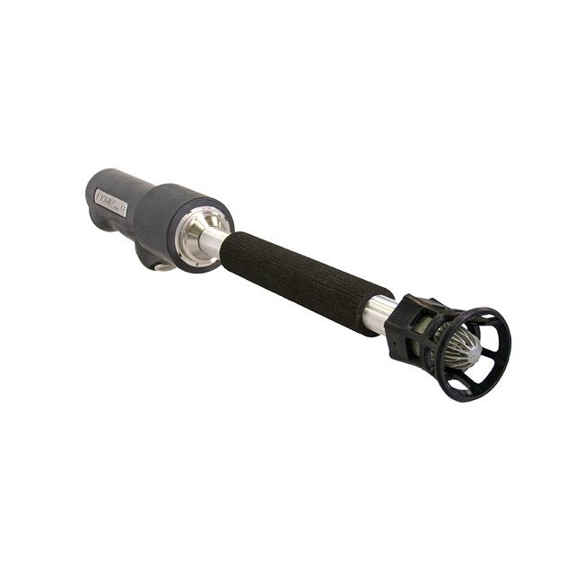 Exair TurboBlast® Safety Air Gun with Model 1112SS Large Super Nozzle & 6ft Aluminum Extension Pipe - Image 1