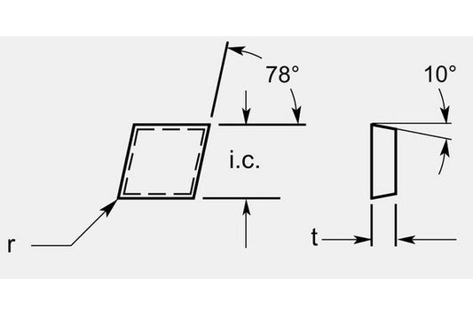 Ultra Fine Tungsten Carbide Turning Blank, i.c. 0.645 / 0.651 in - Image 1