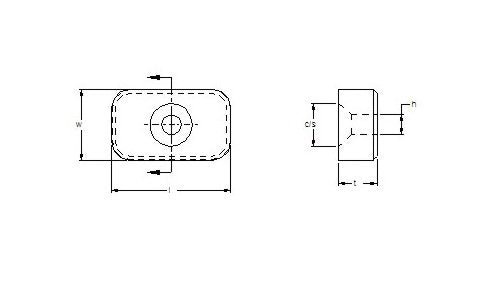 Ultra-Met® Railroad Heavy Turning Blank, 0.390/0.400 in - Image 1