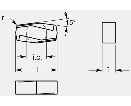 Precision Bar Peeling Tool, 0.487-0.497 in Thickness - Image 1