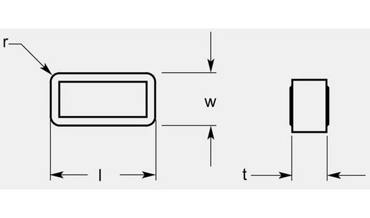 Ultra-Met® Railroad Heavy Turning Blanks, 0.525 / 0.535 in - Image 1