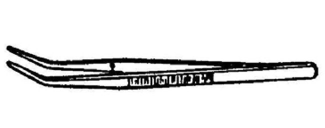Diamond Needle Corp. TWE6 Deluxe 6-Inch Bent Tweezer - Image 1