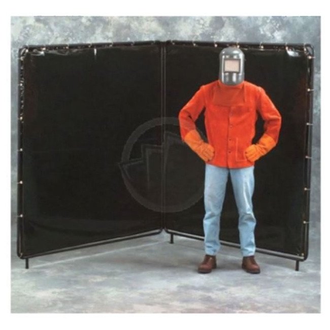 Tarps Now® Two Panel Freestanding Portable Welding Screens - Image 1