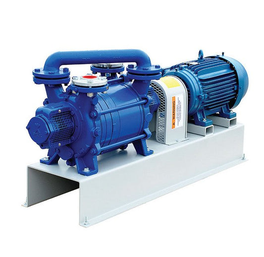 20 Horsepower (hp) Motor Power and 190 Cubic Feet per Minute (ft&#179;/min) Displacement Two Stage Vacuum Pump - Image 1