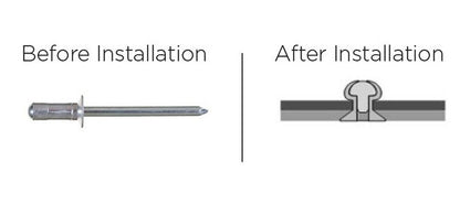 Ornit U-Fix 3.2mm Aluminum Steel Rivet - Image 2