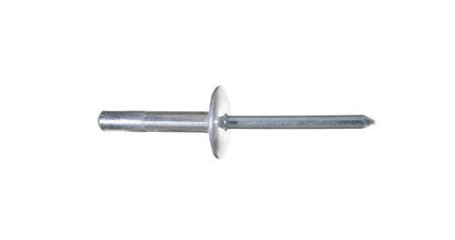 Ornit U-Fix Aluminum Steel Rivet 4.0mm x 12.7mm, X-Large Head - Image 1