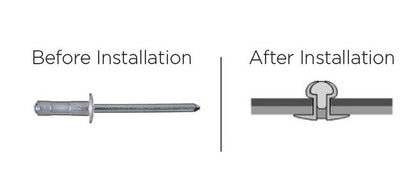4.0mm U-Fix Dome Head Rivet - Image 2
