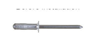 Ornit U-Fix 4.8mm x 12.1mm Aluminum/Stainless Steel Rivet