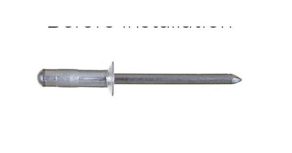 Ornit U-Fix 4.8mm x 12.1mm Aluminum/Stainless Steel Rivet - Image 1