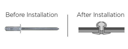 Ornit U-Fix Steel/Steel Rolled Rivets - Image 2