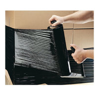 18 Inch Black UV Inhibitor Cast Stretch Wrap