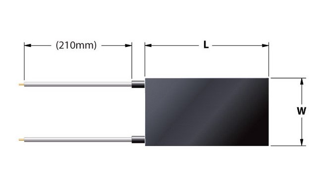 Ultra-Thin Flexible Heater - 1.32W/cm² Power Density, 5.01A Current - Image 2