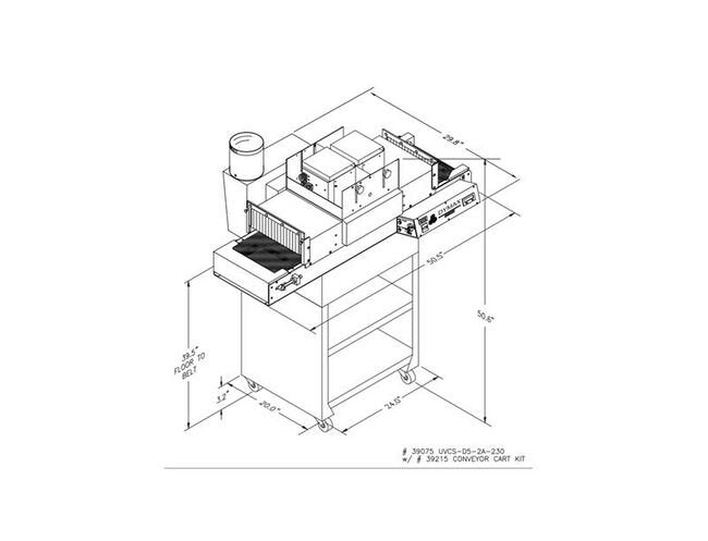 Dymax UVCS 2.0 Full Width LED UV Conveyor System - Image 4