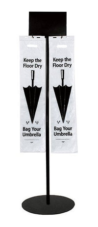Metal Umbrella Bag Stand Organizer