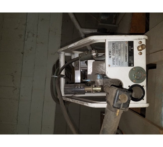 OTC Daihen CM231 Industrial Wire Feeder - Image 1