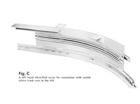 Left Hand Reinforced Curve for Glide Type Switches