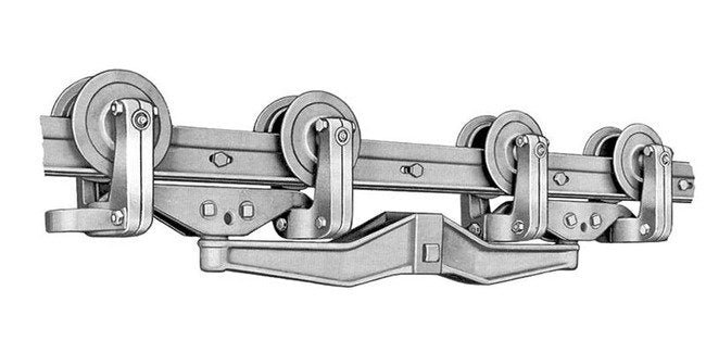 2000 lb Eight Wheel Trolley by US Monorail - Image 1