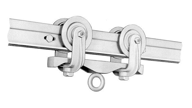 500 lb Capacity Four Wheel Trolley - Image 1