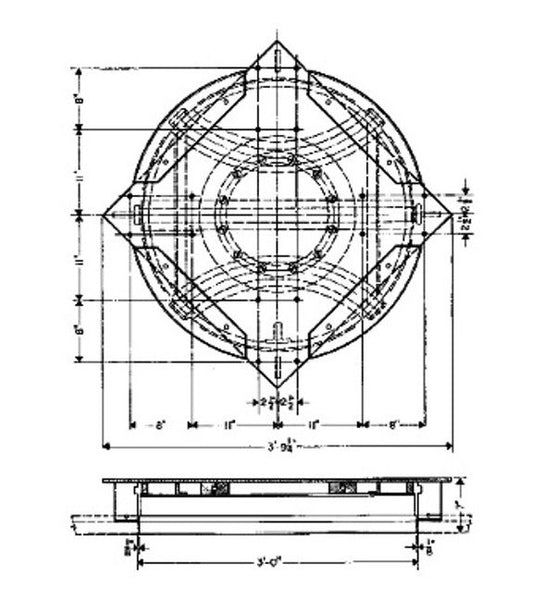 US Monorail Rotary Switch Turntable - Image 1