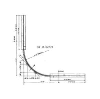 Monorail Track Connection Curve with Splice