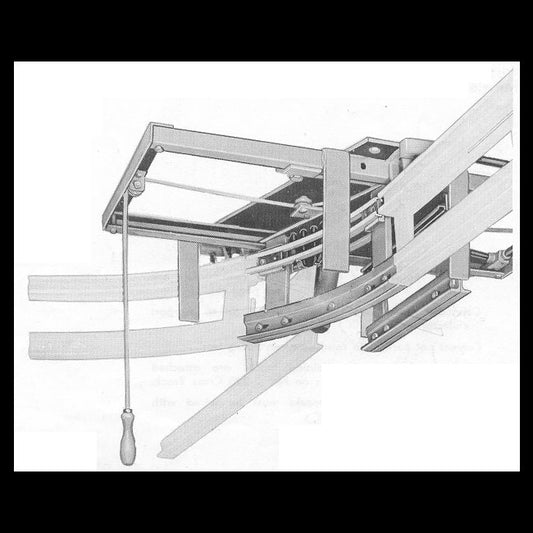 US Monorail Electrified Two Way Glide Switch - Image 1