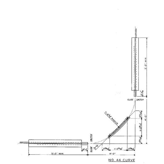 Reinforced Curve Switch Connector for Monotractor Systems - Image 1