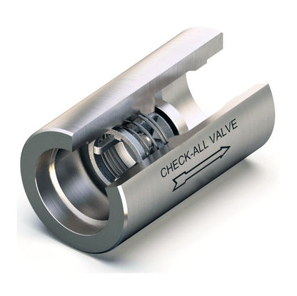 3/8" US Style Socket Weld Check Valve - Image 1