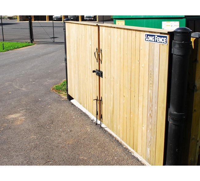 Cedar Utility Enclosure Gate - Image 2