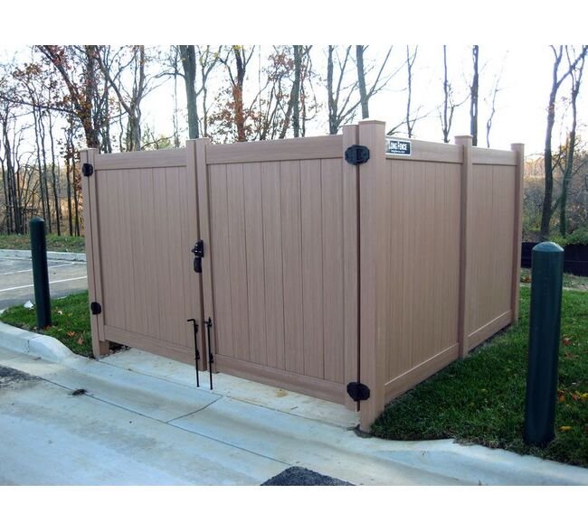 Cedar Utility Enclosure Gate - Image 4