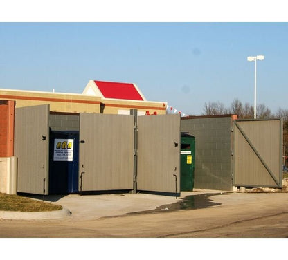 Commercial Grade Vinyl Utility Enclosure Gate - Image 3