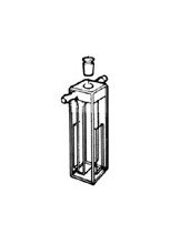 Type 24 Water Jacketed UV-VIS Quartz Cell, 10mm Lightpath, 'Q' Silica Grade - Image 1