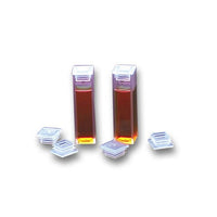 Cuvette Caps for Polystyrene and PMMA Disposable Cuvettes, Pack of 100