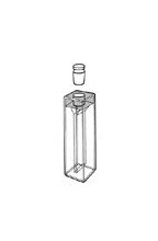 QG Fused Silica Semi-Micro Cell - 40mm Lightpath - Image 1