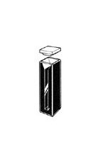 Quartz UV-VIS Type 9BM Black Masked Cell, 10mm Lightpath 'Q' - Image 1