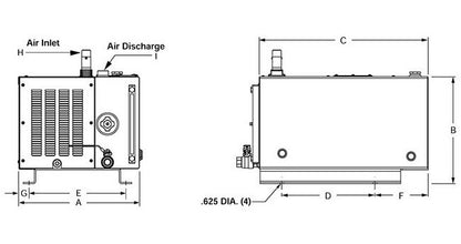 3AL Series Vacuum Pump 3AL2041 - Environmentally Friendly Oil-Free Design - Image 2