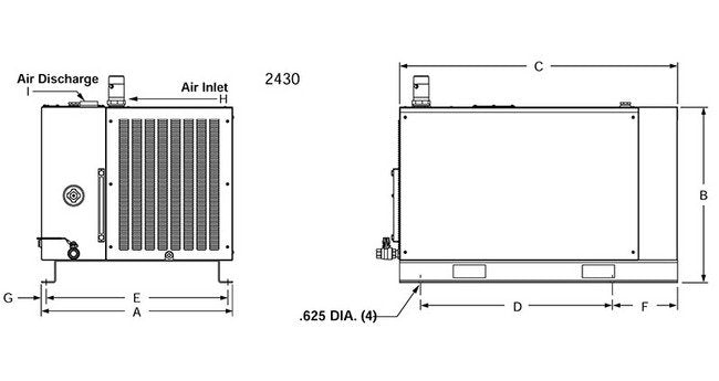 AirTech® 3AL2241 Oil-Free Vacuum Pump - Image 2