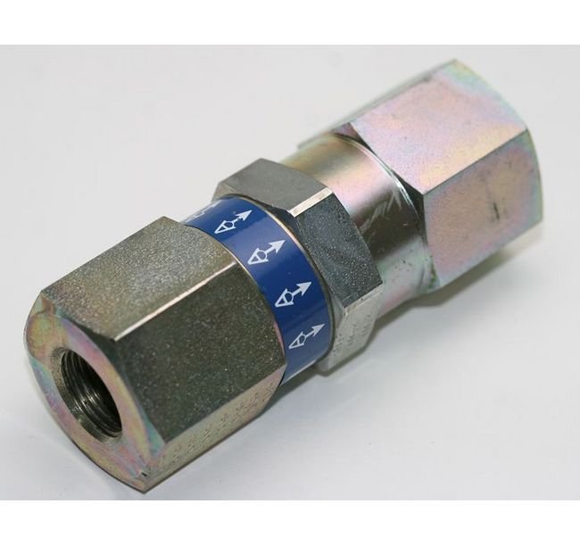 Heavy Duty Female Non Return Valve - 3/4" G Thread, 400 Bar - Image 1