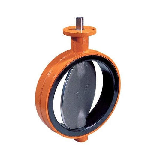 DIN Butterfly Valve, Lever Operated, Cast Iron - Series EVS Wafer Short Valve - Image 1