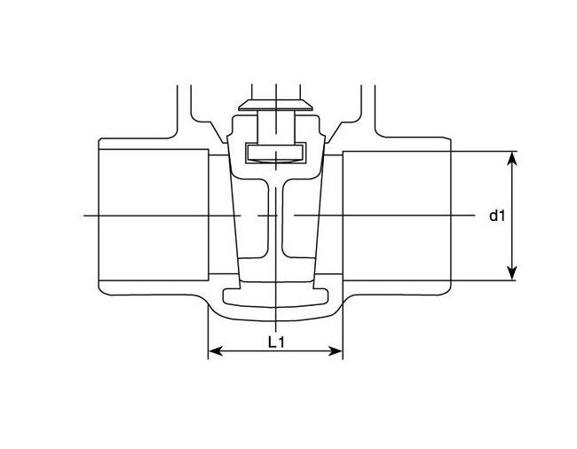 Gate Class 150 Bronze Valve - Image 1