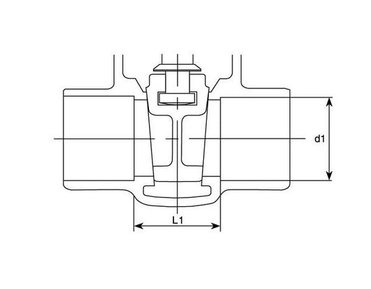 Gate Class 150 Bronze Valve - Image 1