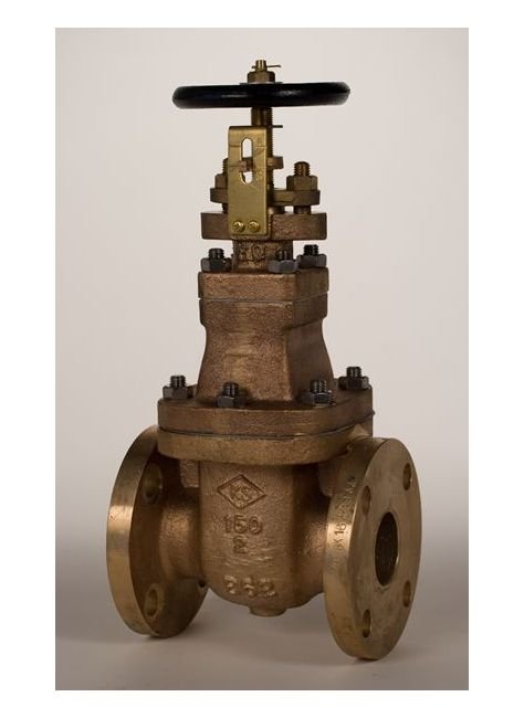 Class 150 Bronze NRS Gate Valve, 1" Bolted Bonnet - Non Rising Stem - Image 3