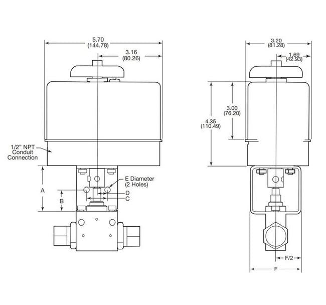 MPI™ MAB Series Electric Actuator 240VAC - Valve Automation - Image 2