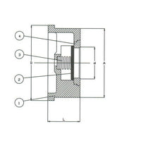 DIN Stainless Steel Wafer Disc Check Valve