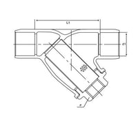 Bronze Class 150 Strainer