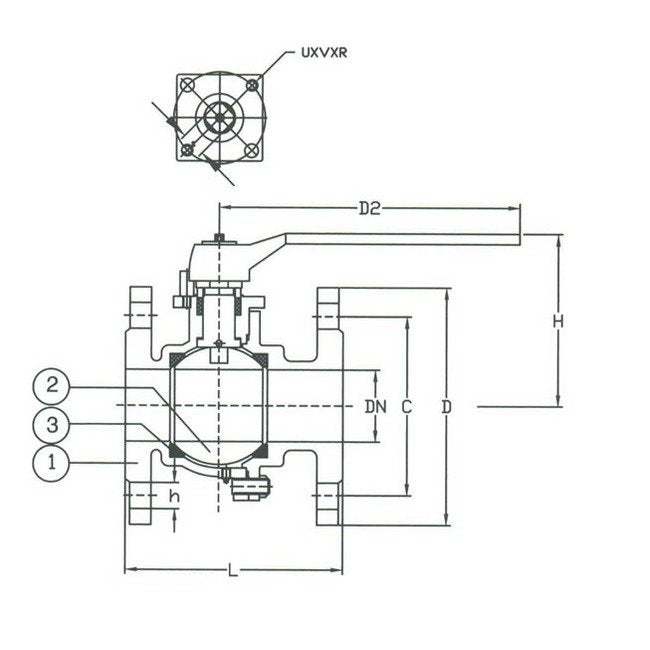 PN 16 Stainless Steel Full Bore Ball Valve - Image 2