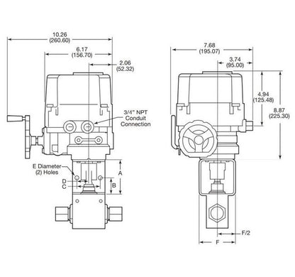 MPI™ MAB Series Electric Actuator - 24VDC - Image 2