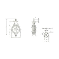 Series 50 Wafer Butterfly Valves - Stainless Steel