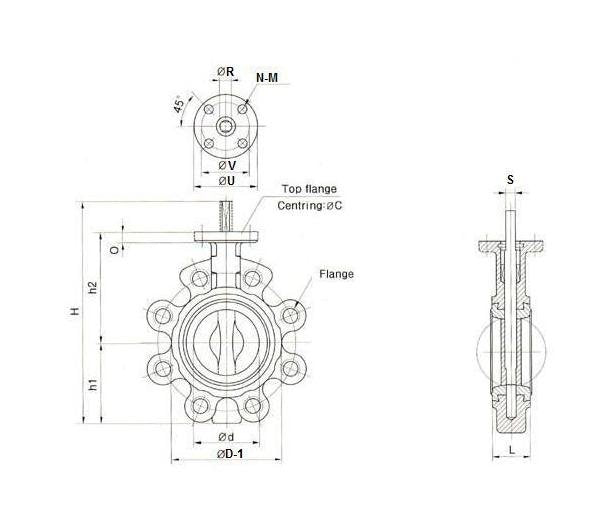 ANSI Series 52 Full Lug Valves - Diverse Materials & Sizes - Image 2